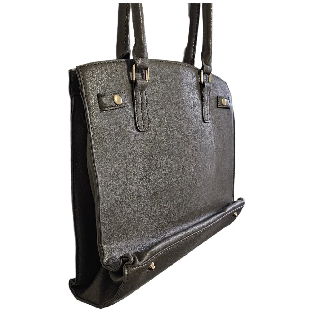 BCBG Paris olive tote shoulder bag
